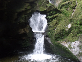 St Nectans Glen Wasserfall